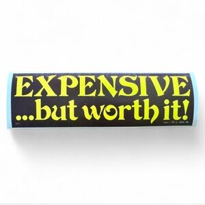 Vintage 80s Bumper Sticker